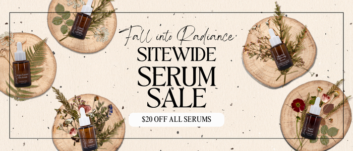 Skincare-Fall-Serum-Sale-Banner